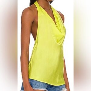 Vibrant Yellow Halter Camisole